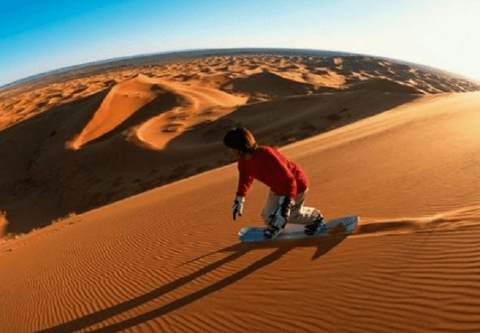 Sandboarding and Other Desert Activities
